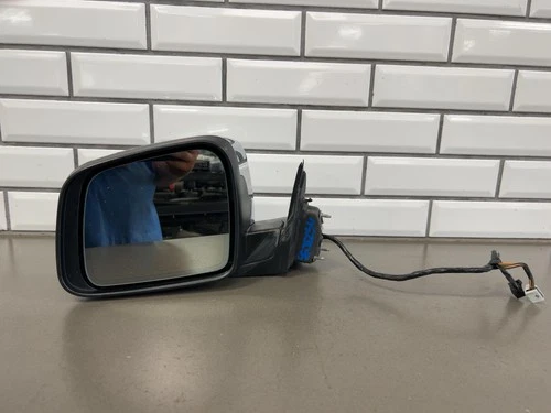 14-18 Jeep Grand Cherokee Left LH Driver Chrome Power Signal Door Mirror