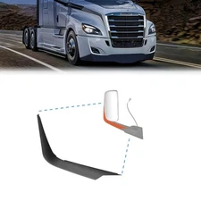 Door Mirror Arm Cover for Freightliner Cascadia 2018+ Passenger (RH) Side Black