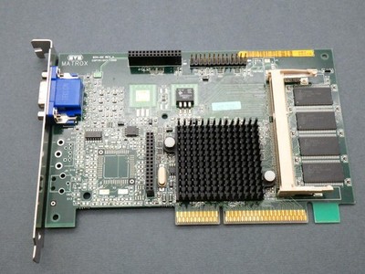 Matrox  Millennium G200 8MB G2+/SDA/8BF/20 VGA Card - AGP Slot