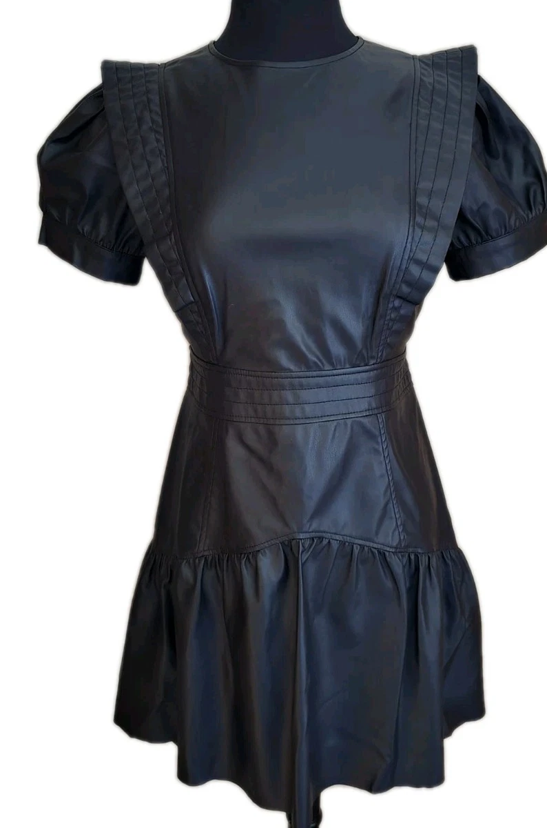 Zara Leather Dresses for Women for sale - eBay