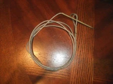 Steel Cable Fishing Stringer- Vinyl Coated- Stainless Steel- 4 ft