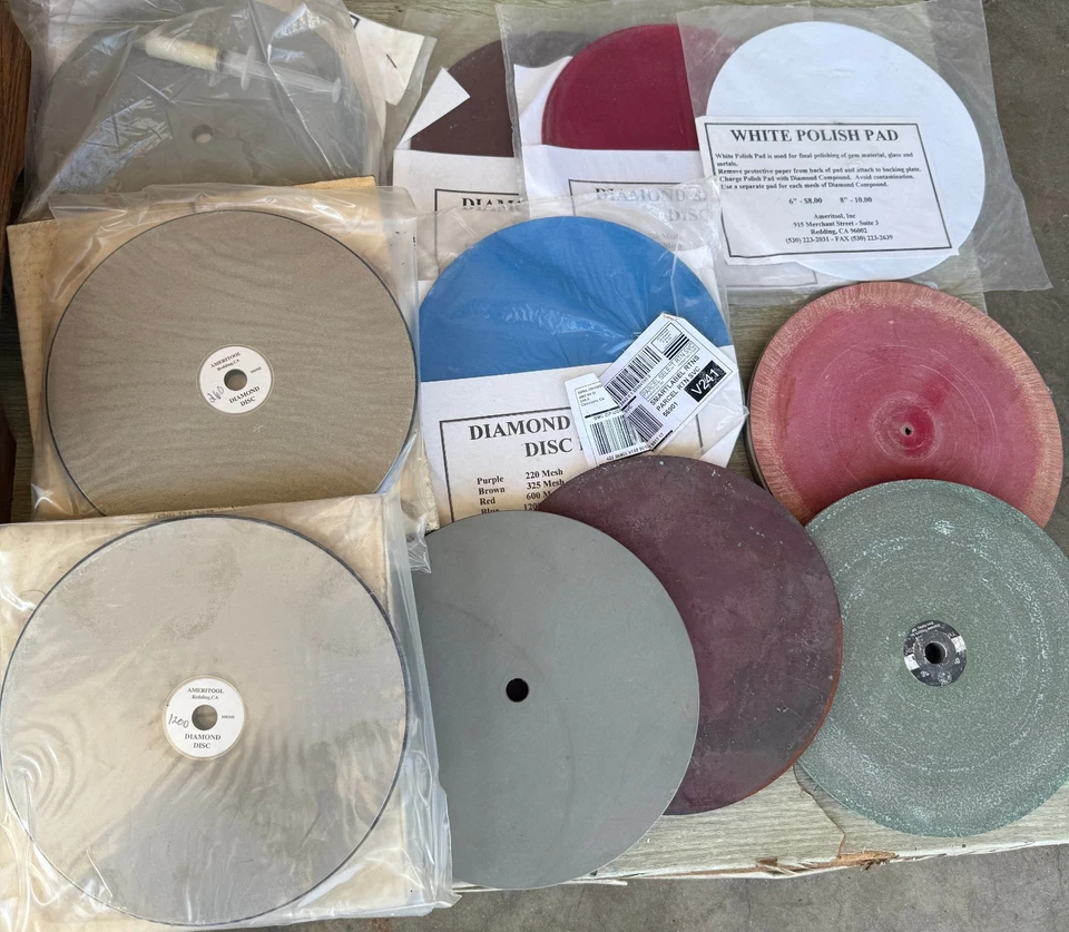 Facetron Faceting Machine USED WORKING CONDITION DOPS TRANSFER JIG LAPS - Image 3 of 4