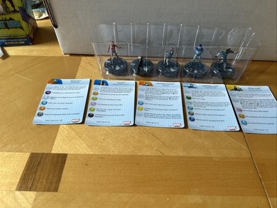 HEROCLIX Marvel The Invincible Iron Man Series 5 Figures 5 Cards