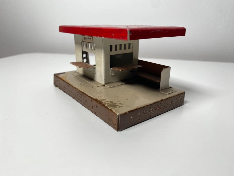 Kibri H0 Zeitungskiosk 0/63 & Buffet 0/64 (teilw. übermalt) - Bild 3 von 4