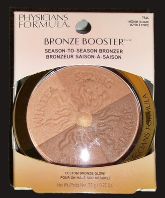 Physicians Formula Bronze Booster-Medium to Dark 7546 Season to Season NEW