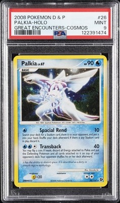 2008 POKEMON DIAMOND & PEARL GREAT ENCOUNTERS COSMOS #26 PALKIA