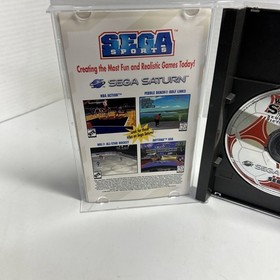 Worldwide Soccer Sega Saturn CIB Complete, Tested !