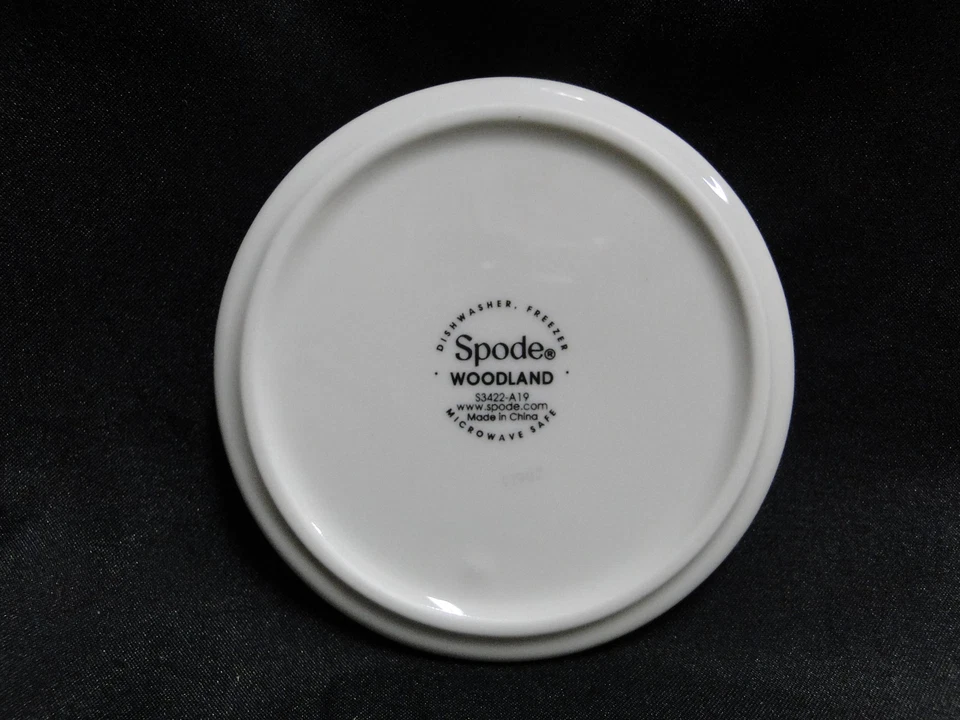 Spode Woodland Quail, Wood Duck, Grouse, Pheasant: NEW 4 Coasters & Holder, Box - Image 3 of 4