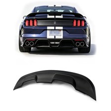 For 2010-2014 Ford Mustang Rear Trunk Spoiler Wing Lip Matte Black Gt500 Style