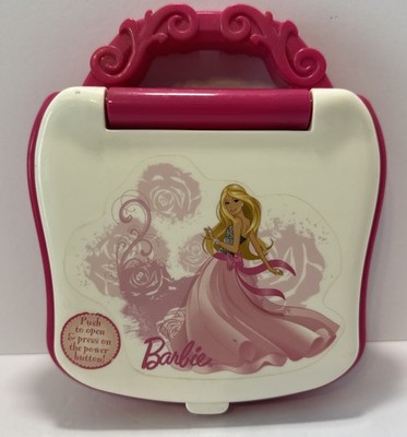Barbie Little Learner Laptop 8 Programs Interactive Numbers & Letters - Works!