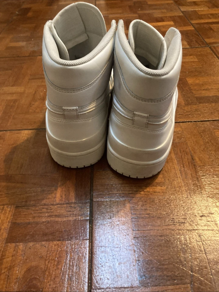 Talla 14 - Air Jordan 1 Retro Alta Doble Correa Summit Blanco Foto 4 de 4