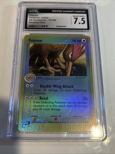 Pokemon Fearow EX Sandstorm Reverse Holo #37 PSA 9 Mint