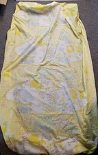Vintage Crib Fitted Crib Sheet Jolly Jungle By Wamsutta