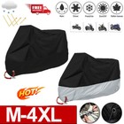 Motorcycle Motorbike Scooter Moped Cover Waterproof Rain Dust UV Protector M-4XL