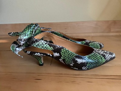 ganni sabine slingback pumps
