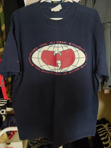 Wu Wear Wu tang clan rza gza odb shaolin new york XL Vintage vintage concert t-shirt, vintage, size XL, single stitch, B+ condition