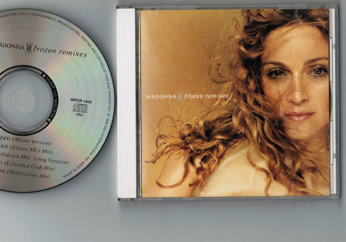MADONNA Frozen Remixes JAPAN 5-track 5