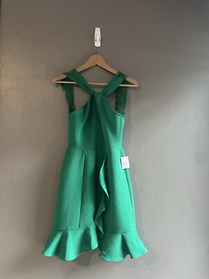 green emerald velvet dress 19 Cooper Women's Twist Front Fit & Flare Dress Green Size Large at Amazon  Women's Clothing store main image 0