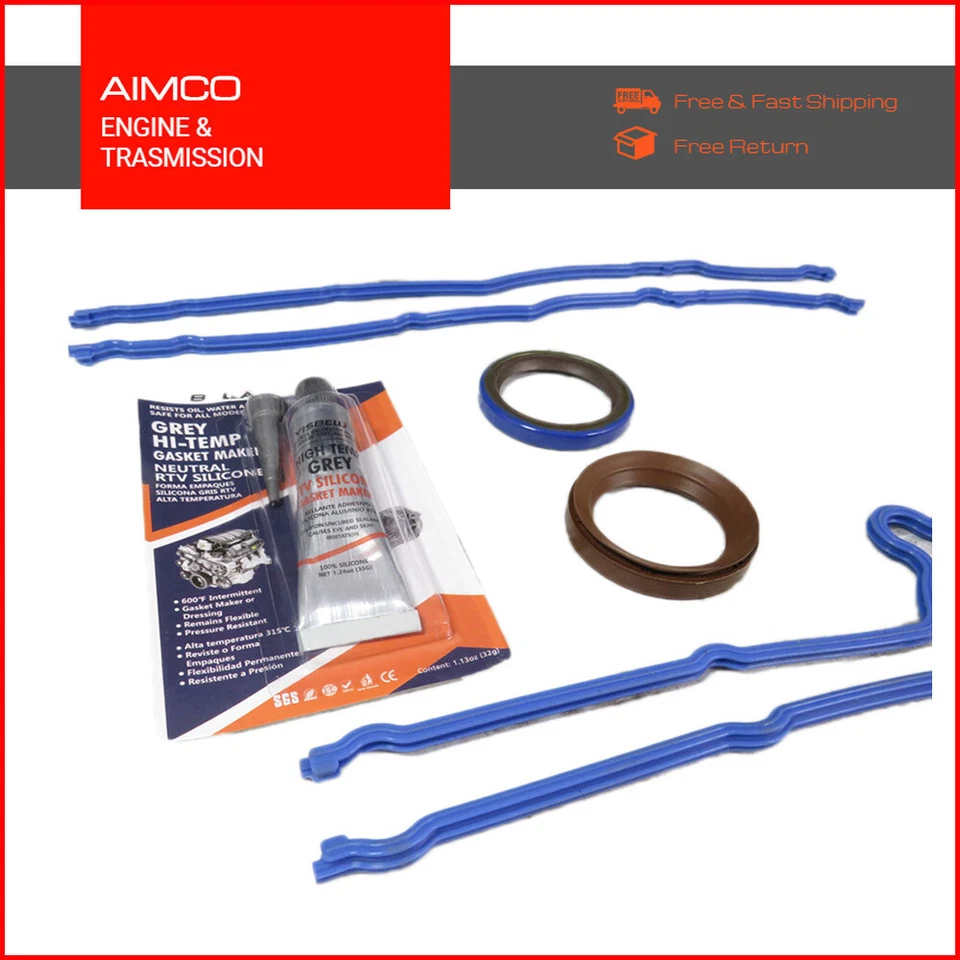 Junta de cubierta de distribución apta para 97-17 Ford F150 F250 E250 E350 Econoline 5.4 6.8 2 válvulas Foto 2 de 4