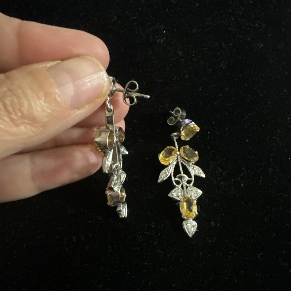 Orecchini Pendenti Vintage - Immagine 2 di 4