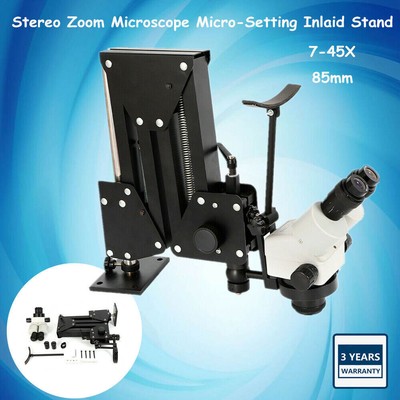 Micro Inlaid Multi-directional Micro-setting Stereo Microscope Jewelry Machine 