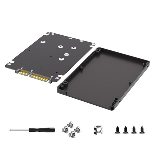 Adaptateur SSD MSATA M.2 NGFF vers SATA3.0 2 en 1 convertisseurs carte pour PC portable