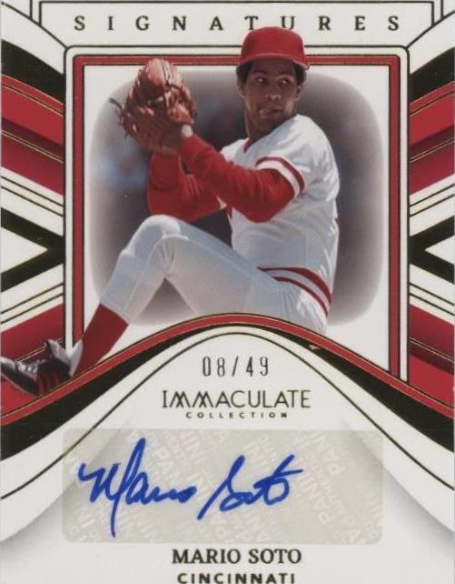 2023 Panini Immaculate Collection - Mario Soto #IS-MS - 1 of 1