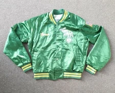 🔶️VINTAGE 70s LOREN BABE OAKLAND ATHLETICS JACKET BASEBALL CHALK LINE SIZE M