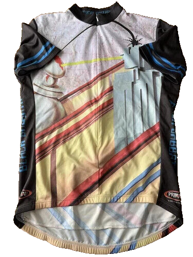 2005 Primal Technical Ecstasy Black Sabbath Cycling Jersey Bike Riding Training - Picture 1 of 16
