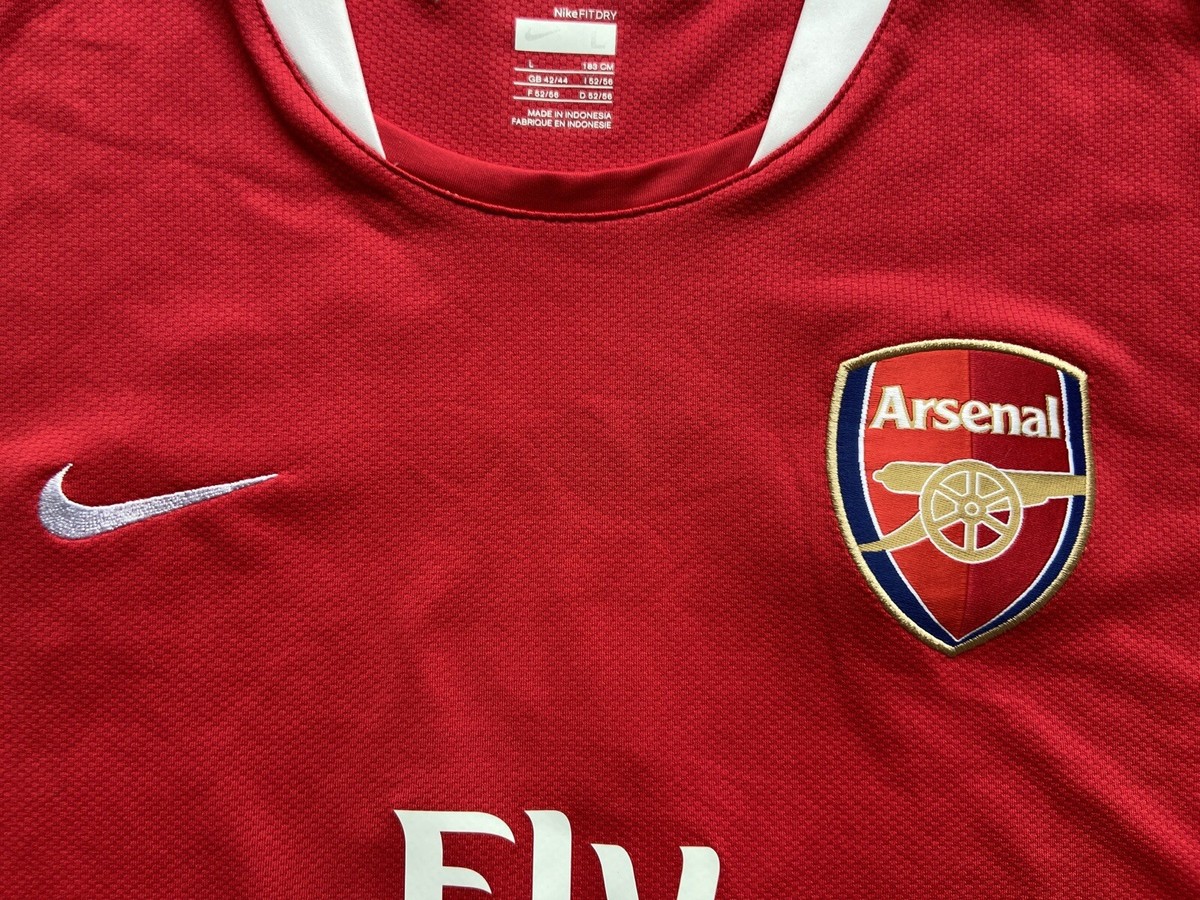 ARSENAL LONDON 2006 2008 HOME SHIRT JERSEY NIKE 148769-816 ARSENAL LONDON 2006 2008 HOME SHIRT JERSEY NIKE 148769-816