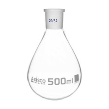 Evaporating Flask with Joint, 500ml, Socket Size 29/32, Borosilicate-Eisco Labs