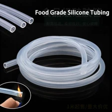 Medical Food Grade ID Transparent Silicone Rubber Tubing Hose from 0.5mm to 60mm