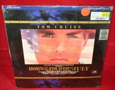 Laserdisc x  Born on the Fourth of July  Tom Cruise Raymond J. Barry LTRBX