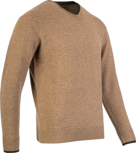 JERSEY DE PUNTO JACK PYKE ASHCOMBE 100 % LANA DE CORDERO CUELLO EN V PARA HOMBRE S-3XL CAZA TIRO - Imagen 5 de 20