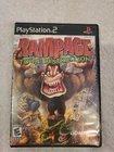 RAMPAGE TOTAL DESTRUCTION (MIDWAY) - SONY PLAYSTATION 2 PS2 GAME (CIB & TESTED)