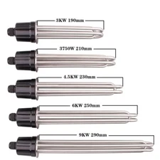 2" Electric Immersion Heater Tri-Clamp 3KW/3.75KW/4.5KW/6KW/9KW 8mm 51mm Tubular