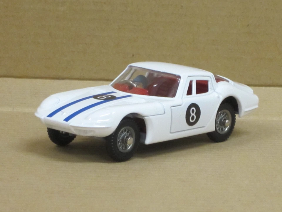 Marcos 1800 GT Nr.8 in weiß Box Corgi 324 ca. 1:43 Re-Issue - Bild 2 von 4
