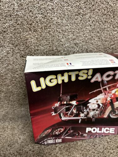 1978 Revell Harley Davidson Police Bike Motorrad LICHTER ACTION SOUND H-802 NEU - Bild 3 von 3