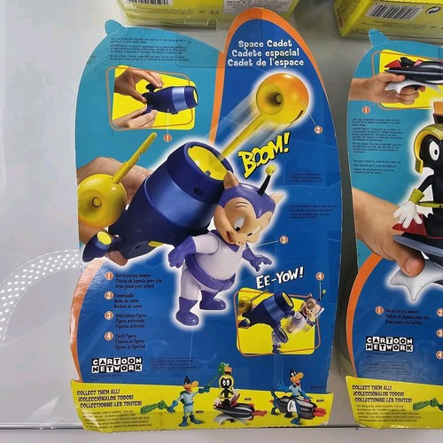 Duck Dodgers FULL SET Figures Marvin Martian Daffy Porky Mattel 2003 RARE NEW - Picture 18 of 23