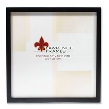 Lawrence 10x10 Wood Picture Frame - Black (Sa...