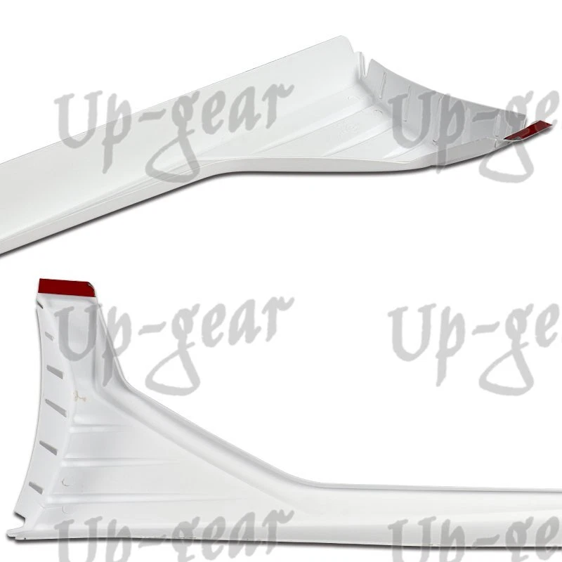 Universal Pintado Blanco 30.6" x 9.5" Tipo MP Falda Lateral Divisores Ala Difusora Foto 4 de 4