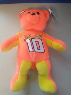 Ricky Rudd #10 Nascar Team Speed Bears Vintage 1999 bean bag new with tags