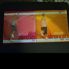 15 Minute Workouts Level 2 Cardio  Level 4 Strength McDonalds DVD Eng/Espa ol