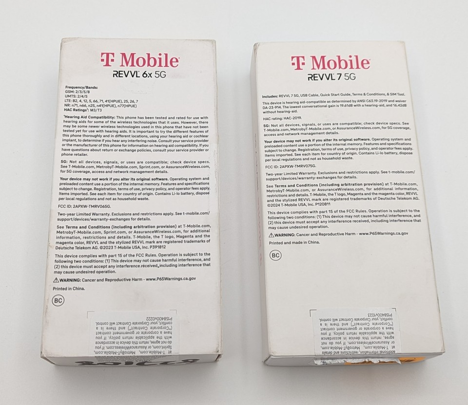 T-Mobile REVVL 6x 5G 6.82" Display 4/128GB Memory Smartphone - Foto 3