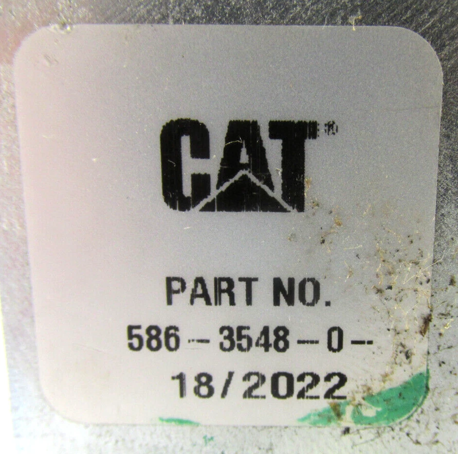Cat Caterpiller 586-3548: Mounting Valve Group USED, SEE 