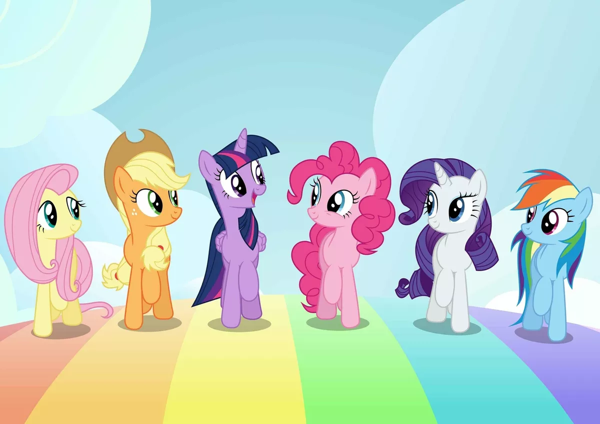 Image of my little pony characters