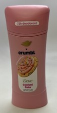 Dove x Crumbl Deodorant Confetti Cake Limited Edition Aluminum Free Brand New