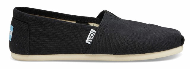 toms black glimmer women's classics