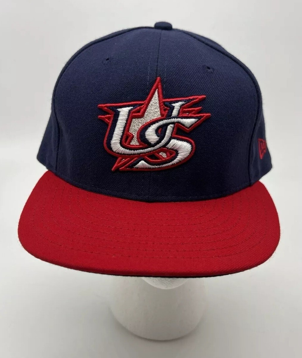 New Era 59FIFTY フィットキャップ 7 1/2 USA New Era USA Baseball Fitted Hat 59FIFTY Size 7 1/2 Blue w