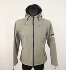 ILSE JACOBSEN SOFTSHELL HOODED RAINCOAT JACKET COAT size EU-42 UK-16 US-14